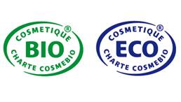 Labels Cosmebio Bio et Cosmebio Eco